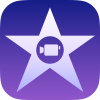 iMovie logo - user-friendly video editing software for Apple device users, ideal for enhancing social media content in 2023