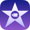 iMovie logo - user-friendly video editing software for Apple device users, ideal for enhancing social media content in 2023